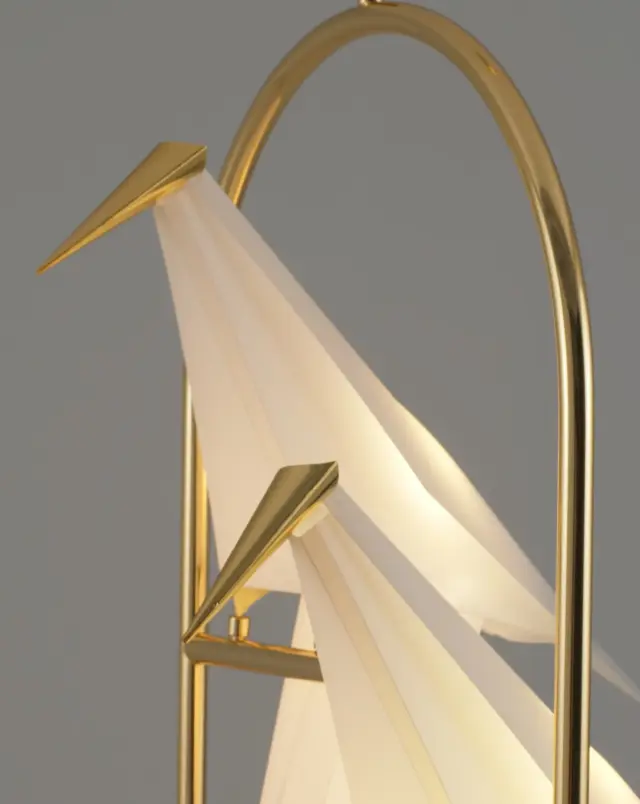 Светильник Moderli V3071-2PL BIRDS — золотой, ракурс 4