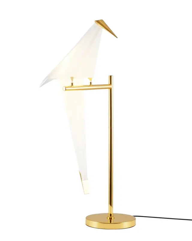 Настольная лампа Moderli V3074-1TL BIRDS — золотой