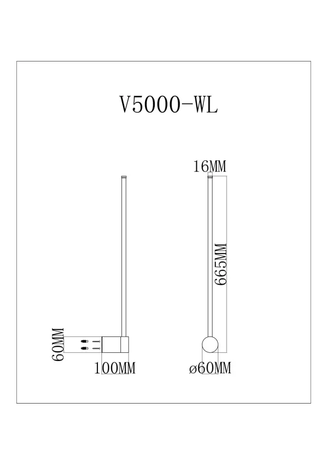 Бра Moderli V5000-WL RICCO — золотой, ракурс 4
