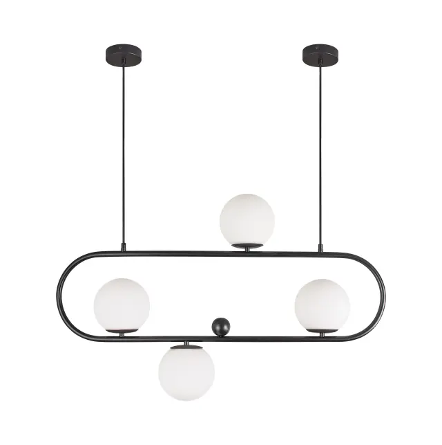 Светильник Moderli V6031-4P KRONA — черный, ракурс 2