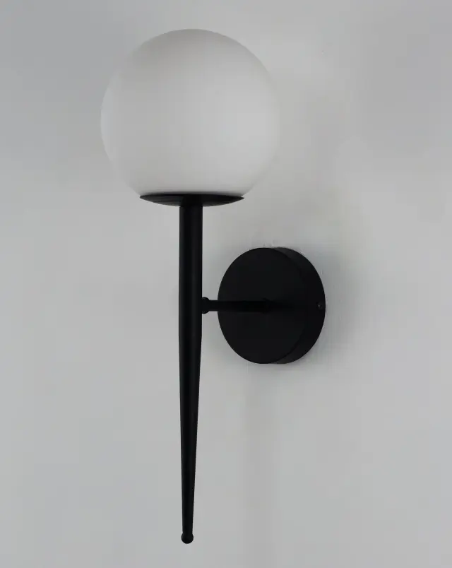 Бра Moderli V6043-1W SCRUMBEL — черный, ракурс 4