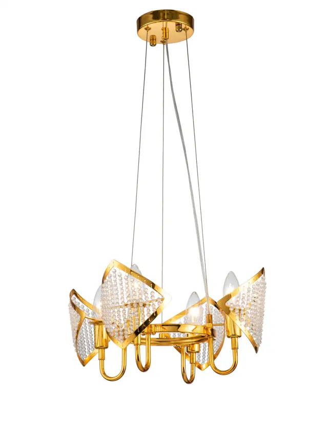 Люстра Moderli V8050-4P SHADE — золотой