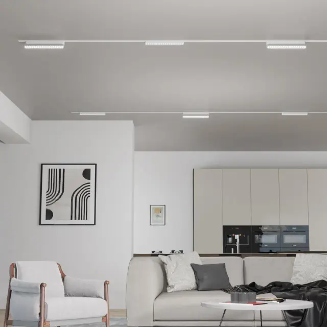 Адаптер Novotech SMAL — минимализм, белый, ракурс 4