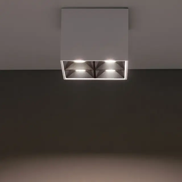 Точечный светильник Nowodvorski 10051 MIDI LED — белый, ракурс 2