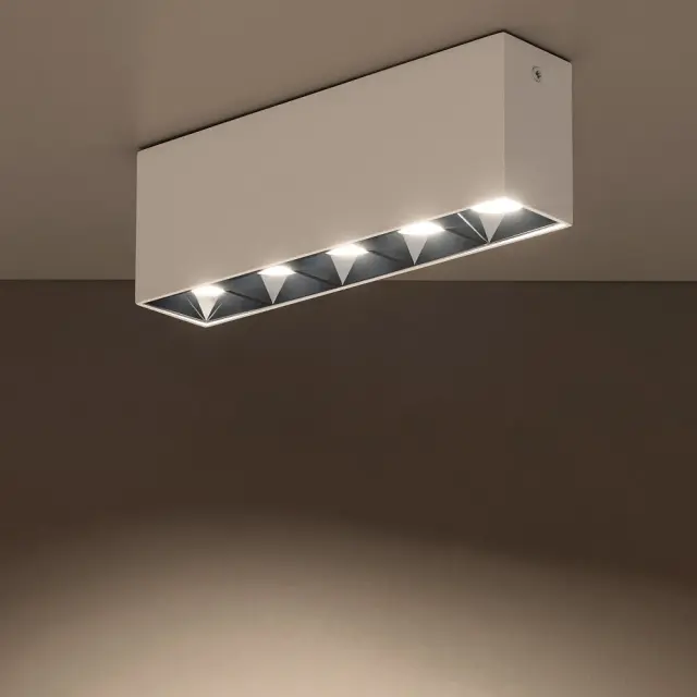 Точечный светильник Nowodvorski 10052 MIDI LED — белый, ракурс 3