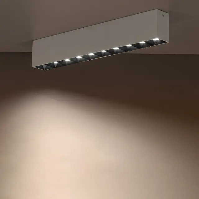 Точечный светильник Nowodvorski 10053 MIDI LED — белый, ракурс 3