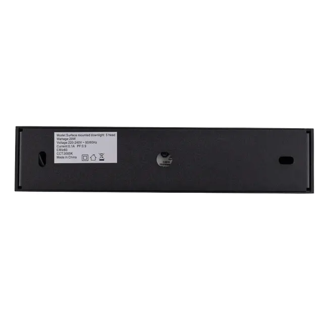 Точечный светильник Nowodvorski 10055 MIDI LED — черный, ракурс 5