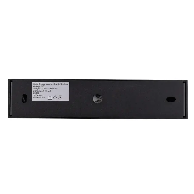 Точечный светильник Nowodvorski 10058 MIDI LED — черный, ракурс 5