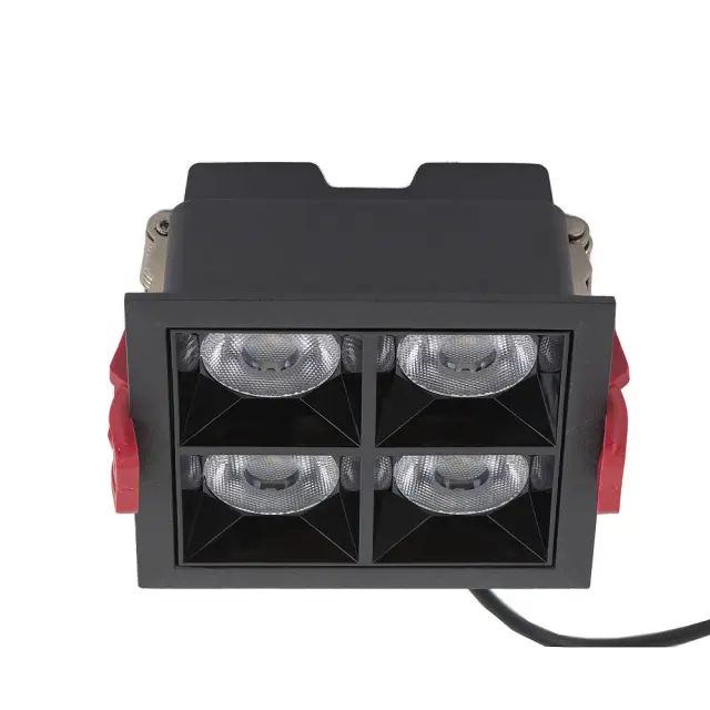 Точечный светильник Nowodvorski 10064 MIDI LED — черный, ракурс 2