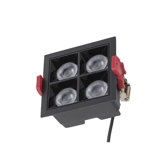 Точечный светильник Nowodvorski 10064 MIDI LED — черный, ракурс 3
