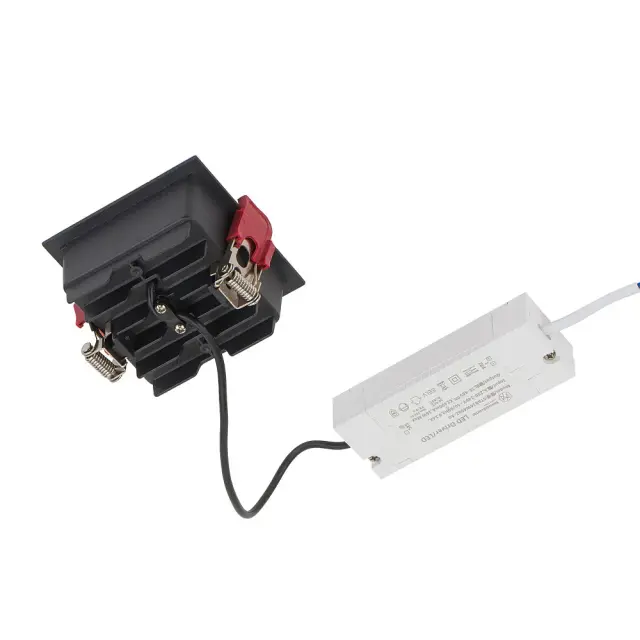 Точечный светильник Nowodvorski 10064 MIDI LED — черный, ракурс 7