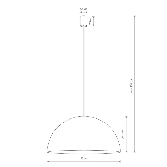 Светильник Nowodvorski 10298 HEMISPHERE SUPER L — золотой, ракурс 4