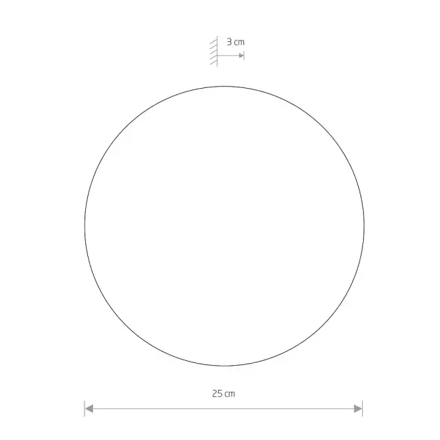 Бра Nowodvorski 10347 RING LED M — медь, ракурс 2