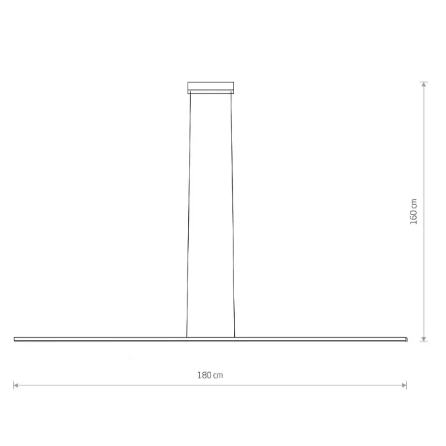 Светильник Nowodvorski 10365 BAR LED L — черный, ракурс 9