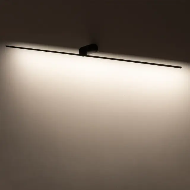 Бра Nowodvorski 10370 SPIN LED M — черный, ракурс 2