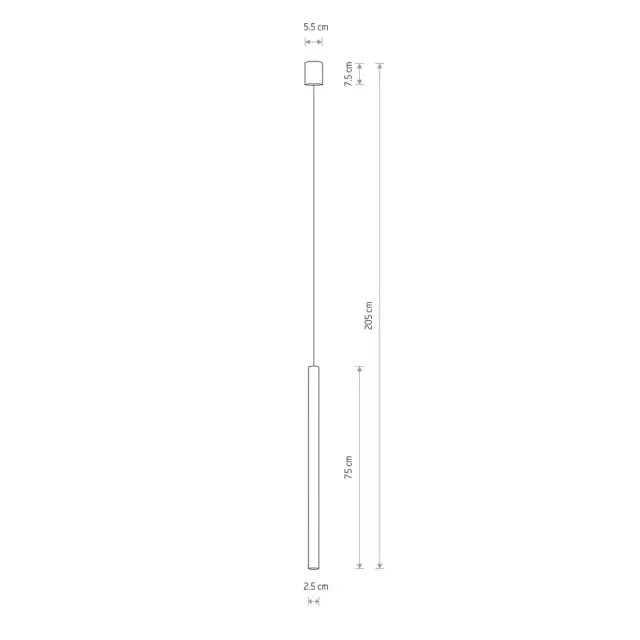 Светильник Nowodvorski 10448 LASER 750 — медь, ракурс 4