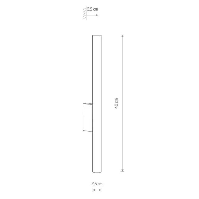 Бра Nowodvorski 10563 LASER WALL — коричневый, ракурс 5