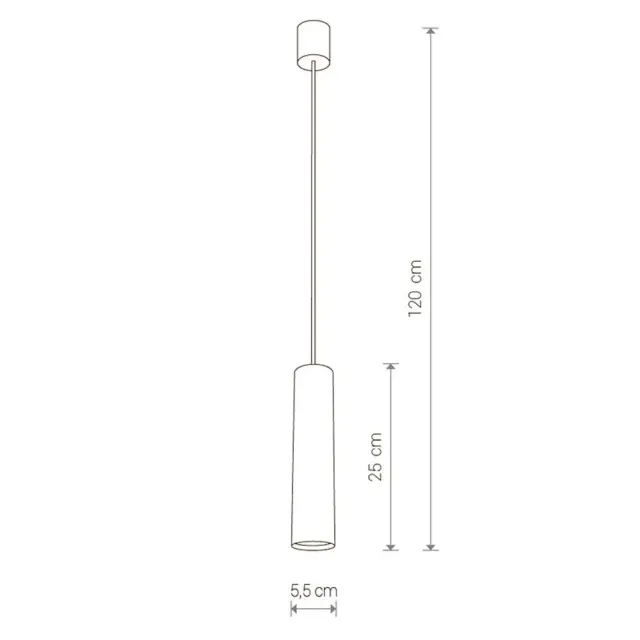 Светильник Nowodvorski 5400 EYE M — серебряный, ракурс 2