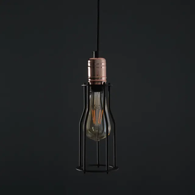Светильник Nowodvorski 6337 WORKSHOP A — черный, ракурс 6