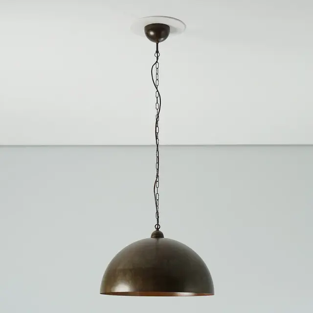 Светильник Nowodvorski 6368 HEMISPHERE RUST L — коричневый, ракурс 6