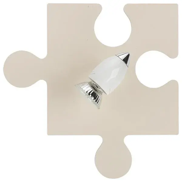 Спот Nowodvorski 6381 PUZZLE — бежевый, ракурс 2