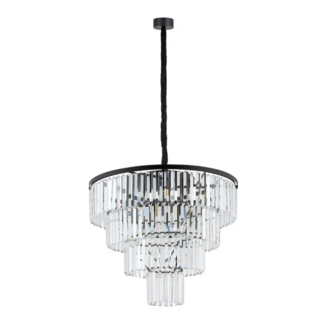 Люстра Nowodvorski 7614 CRISTAL L — черный