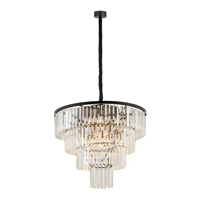 Люстра Nowodvorski 7614 CRISTAL L — черный, ракурс 2