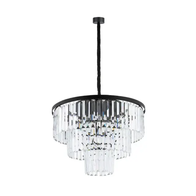 Люстра Nowodvorski 7616 CRISTAL M — черный