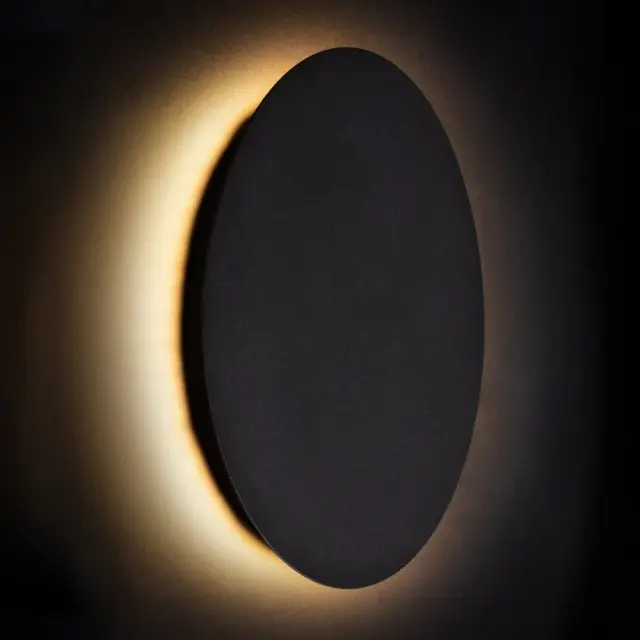 Бра Nowodvorski 7636 RING LED L — черный, ракурс 2