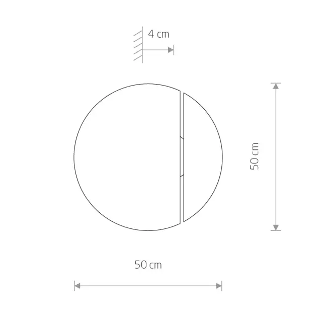 Бра Nowodvorski 7651 SUN LED — коричневый, ракурс 2