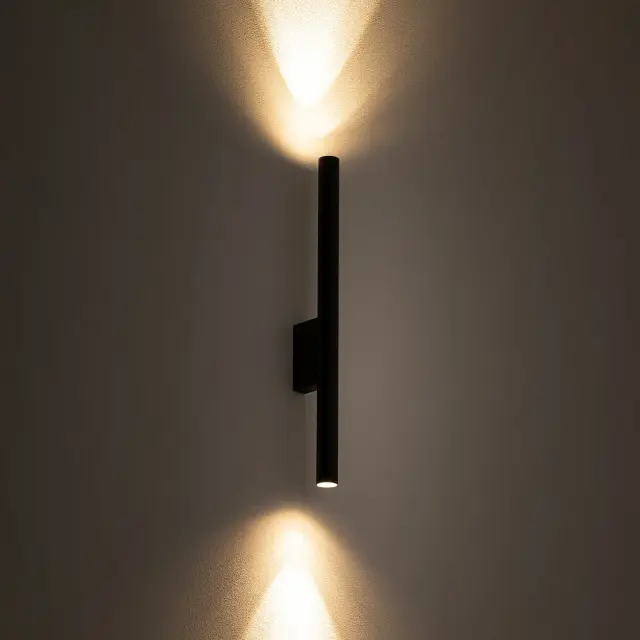 Бра Nowodvorski 8047 LASER WALL — черный, ракурс 2