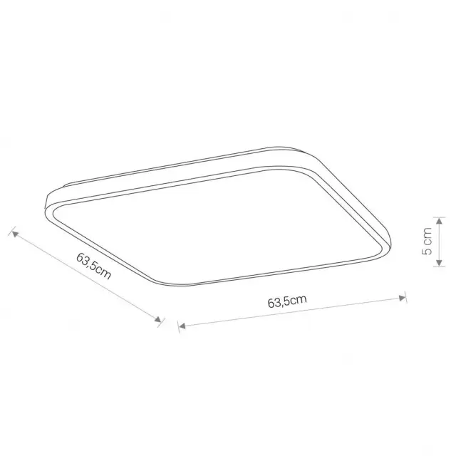 Светильник для ванной комнаты Nowodvorski 8114 AGNES SQUARE LED — белый, ракурс 6