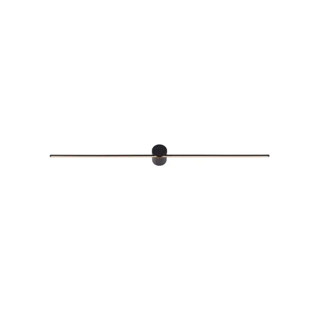 Светильник для ванной комнаты Nowodvorski 8128 PIN LED M — черный, ракурс 3