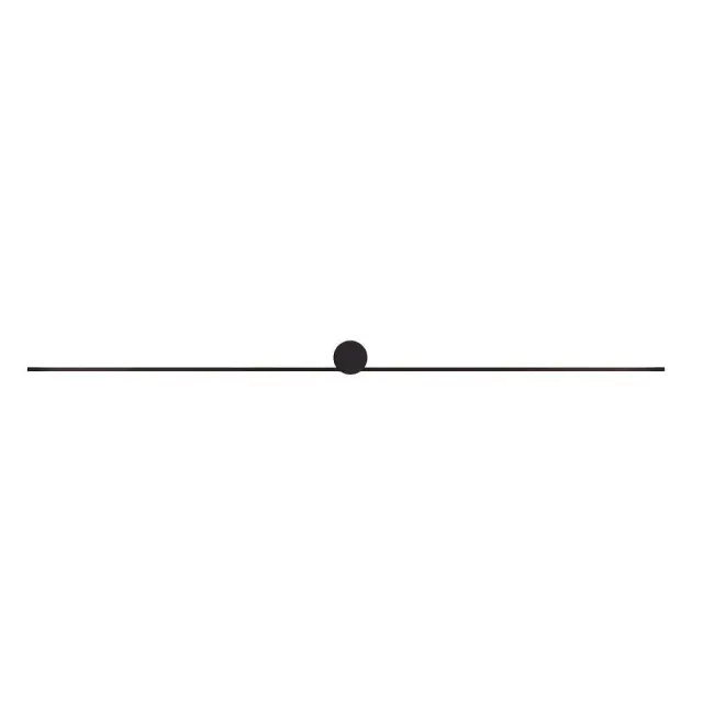 Светильник для ванной комнаты Nowodvorski 8130 PIN LED L — черный