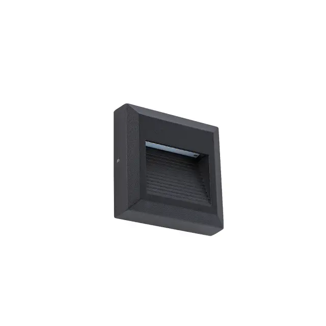 Уличный светильник Nowodvorski 8148 SIDEWALK SQUARE LED — черный, ракурс 2