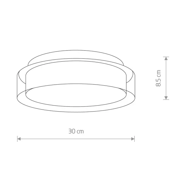 Светильник для ванной комнаты Nowodvorski 8173 PAN LED — хром, ракурс 3