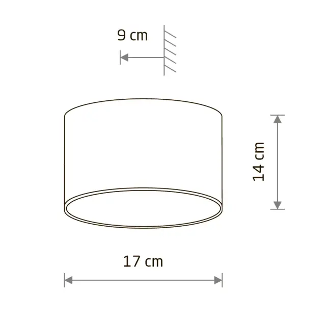 Бра Nowodvorski 8182 ELLIPSES LED — черный, ракурс 4