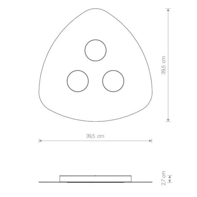 Светильник Nowodvorski 8304 ORGANIC — белый, ракурс 6