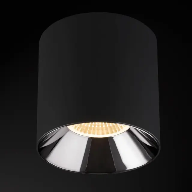 Точечный светильник Nowodvorski 8736 IOS LED — черный, ракурс 3