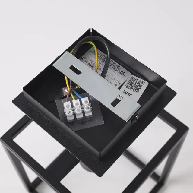 Светильник Nowodvorski 9045 CRATE — черный, ракурс 3