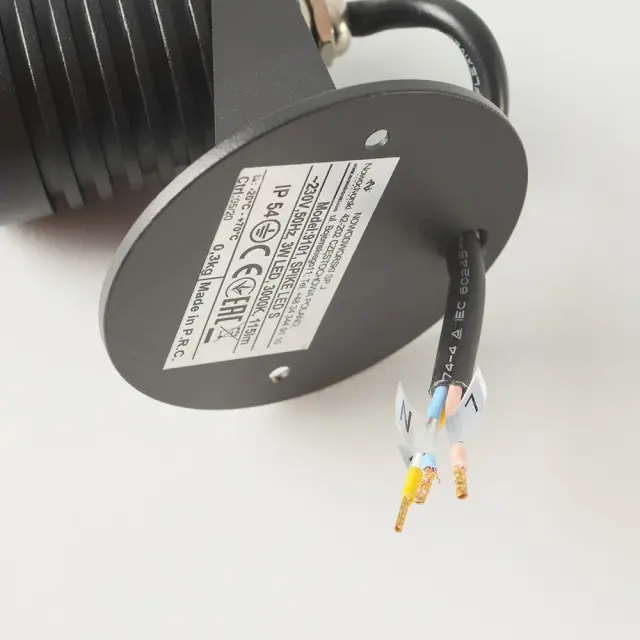 Архитектурная подсветка Nowodvorski 9101 SPIKE LED — черный, ракурс 6