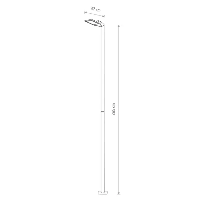 Фонарный столб Nowodvorski 9125 PATHWAY LED — черный, ракурс 2
