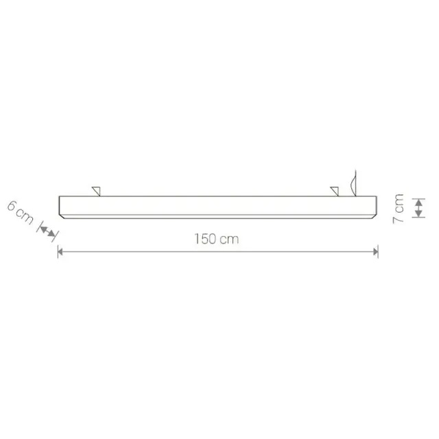 Светильник Nowodvorski 9466 HALL LED — белый, ракурс 2