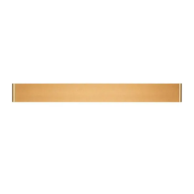 Накладное бра Odeon Light золотого цвета с матовым металлическим корпусом и горизонтальной геометрической формой