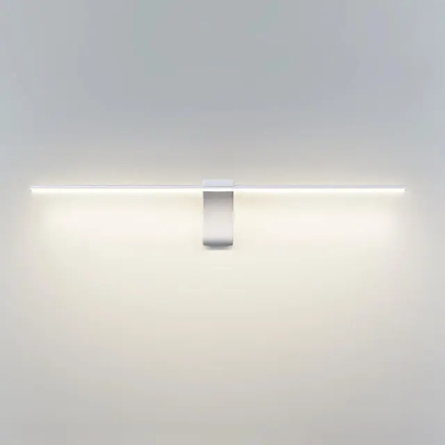 Линейный бра-подсветка Odeon Light белого матового цвета с акриловым рассеивателем, ракурс 3