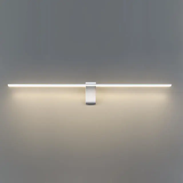 Линейный бра-подсветка Odeon Light белого матового цвета с акриловым рассеивателем, ракурс 5