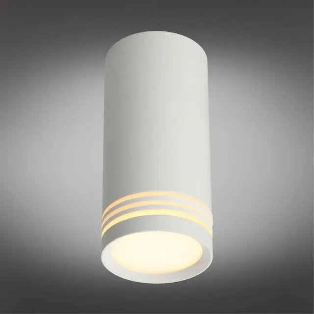Точечный светильник Omnilux OML-100809-01 OLONA — белый, ракурс 2