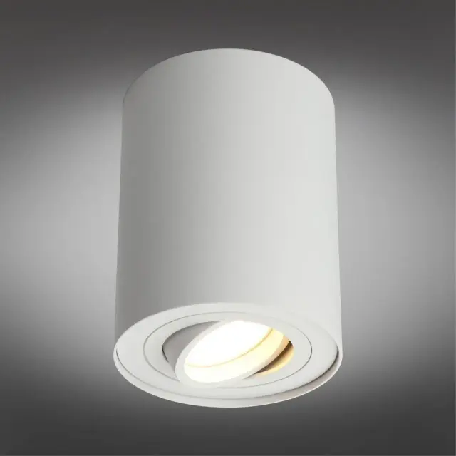 Точечный светильник Omnilux OML-101009-01 PANTALEO — белый, ракурс 2
