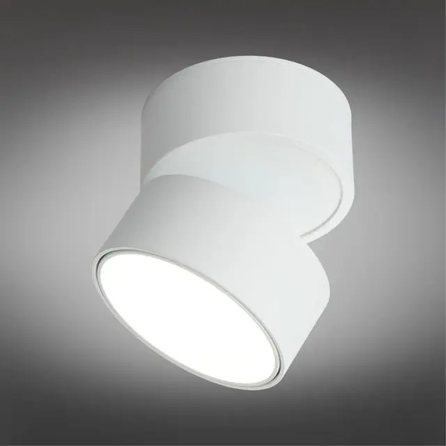 Точечный светильник Omnilux OML-101309-18 LENNO — белый, ракурс 2