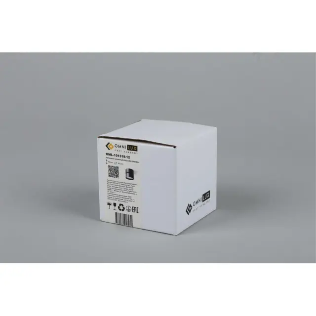 Точечный светильник Omnilux OML-101319-12 LENNO — черный, ракурс 10